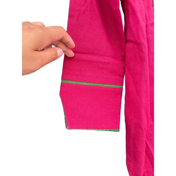 UDD Hot Pink Anarkali Womens size M Medium Kaftan Dress - Picture 9 of 16